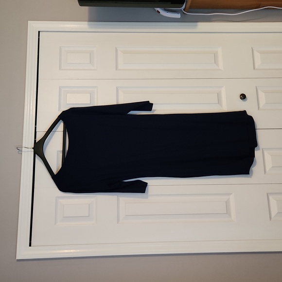 Navy Seraphine Maternity Dress NWT - Picture 4 of 5